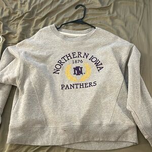 Northern Iowa Cropped Crewneck